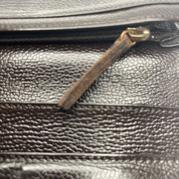 CHANEL Dark Brown Caviar Leather CC Bifold Wallet - Preowned - Picture 11 of 15